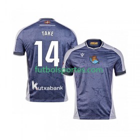 Camiseta Real Sociedad Takefusa Kubo 14 Segunda Equipación 2025/2026